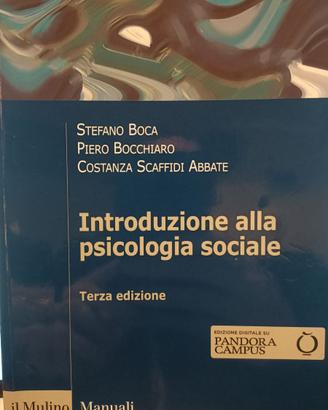 INTRODUZIONE ALLA PSICOLOGIA SOCIALE