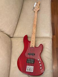 Basso elettrico Cort mod. GB74JH trans red