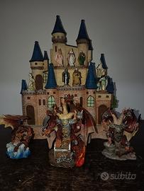 Castello con draghi
