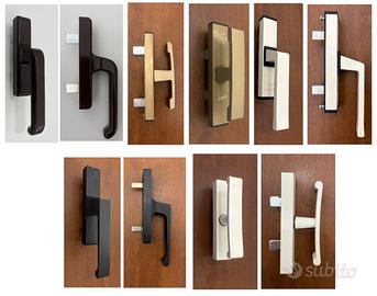 Maniglia cremonese x infisso in alluminio.