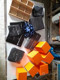 mix di custodie per gioielli 