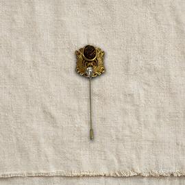 Spillone vintage barocco oro anni 70