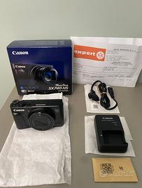 Canon sx740hs nuovo + garanzia + fattura