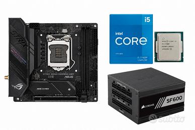 componenti PC mini itx i5 psu  650w