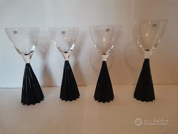 ARTBEAT - 4 Calici in Cristallo per vino bianco