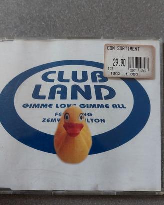Cd clubland gimme love gimme all