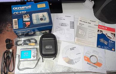 FOTOCAMERA DIGITALE OLYMPUS FE170 CON SCATOLA COMP