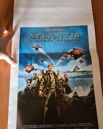 atlantis l'impero perduto locandina disney 1a ediz