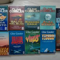 Libri di Clive Cussler (10 titoli vari)