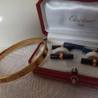 Bracciale e gemelli Cartier