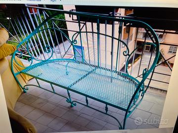 Divano in ferro  battuto