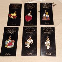vint Ciondolo per gioielli in cloisonné di Snoopy 
