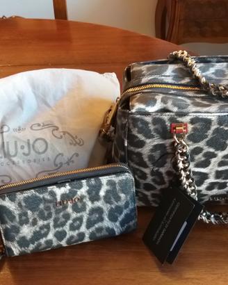BORSA BAULETTO E PORTAFOGLIO LIU JO