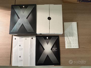 Apple Mac OS X Tiger only BOX, Istruzioni, NO DVD