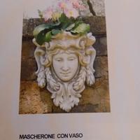 mascherone con vaso