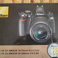 NIKON D 60 DOUBLE VR ZOOM