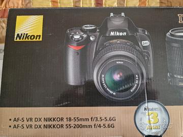 NIKON D 60 DOUBLE VR ZOOM