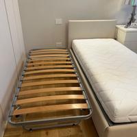 Letto singolo Oggioni con secondo letto estraibile