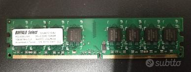 Ram 1 Gb ddr2 pc2-5300U 667 Mhz