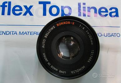 MINOLTA X 100/4.0 AUTO BELLOWS