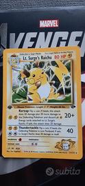 Lt. Surge's Raichu 1 edition