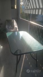 Tavolo in vetro