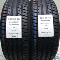 2 GOMME 205 55 16 KORMORAN BR1624