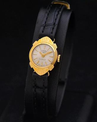 Rotary lady 60s 9 kt gold manual serviced