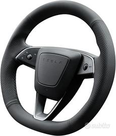 Coprivolante SARTORIALE pelle Tesla Model 3 & Y