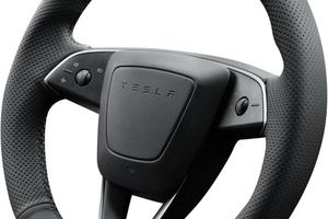 Coprivolante SARTORIALE pelle Tesla Model 3 & Y