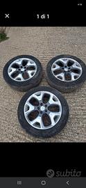 3 cerchi in lega jeep compass