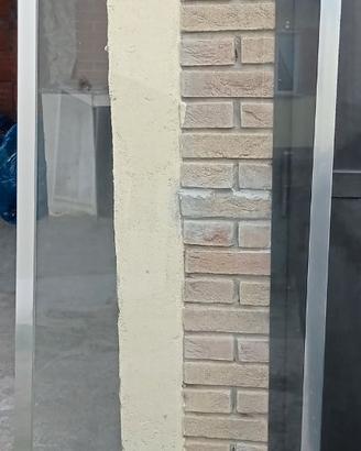Parete doccia e tenda da sole