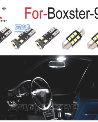 KIT 16 LAMPADE LED INTERNE PER PORSCHE BOXSTER 987