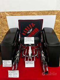 HARLEY-DAVIDSON BORSE, FISHTAIL, SISSYBAR, RACK