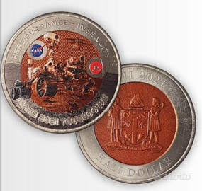 Moneta Titanio atterraggio Marte sonda rover 2021