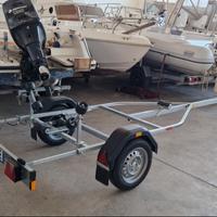 Carrello rimorchio barca Ellebi 600 kg