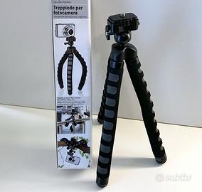 Treppiede flessibile lungo 27 cm.