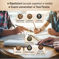 Lezioni private italiano latino greco filosofia e 