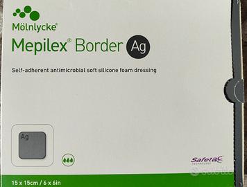 3 Cerotti MepilexBorderAG 15x15 cm piaghe decubito