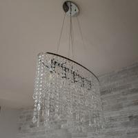 lampadario cristallo 5 luci ideal lux