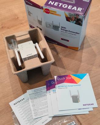 Ripetitore WiFi Netgear EX3700 AC750 Dual Band
