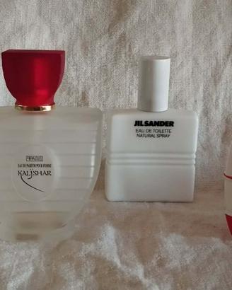 Collezione 4 fragranze vuote nostalgia vintage
