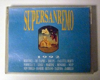 Doppia musicassetta originali 1992-SuperSanRemo