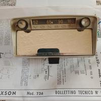 Autoradio vintage anni 60