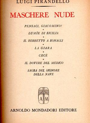 Libro - Pirandello: Maschere nude
