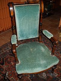 ANTIQUARIATO poltrone secolo XIX