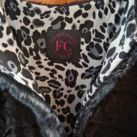 gilet lungo con paillettes Francesca Conoci