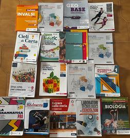 Lotto completo libri scolastici
