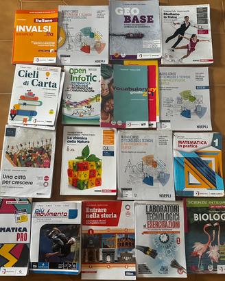 Lotto completo libri scolastici