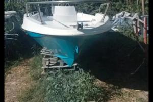 barca prendisole 5 metri pilotina 